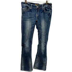 Iron horse jeans Cameron bootcut embellished jeans